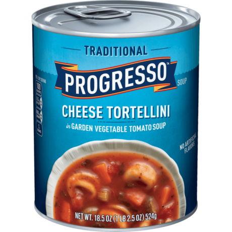 Traditional Cheese Tortellini Tomato Canned Soup | Progresso